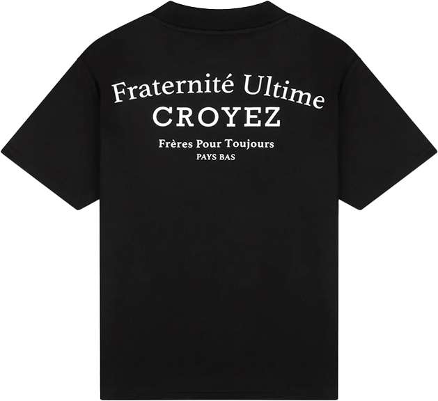 Croyez Croyez Mini Fraternité T-Shirt Zwart