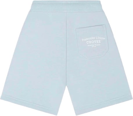 Croyez Croyez Mini Fraternité Shorts Blauw