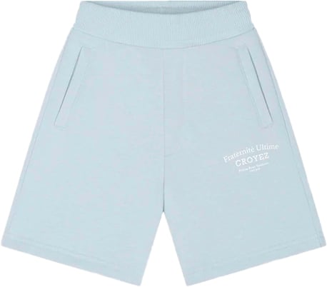 Croyez Croyez Mini Fraternité Shorts Blauw