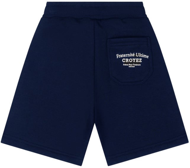 Croyez Croyez Mini Fraternité Shorts Blauw