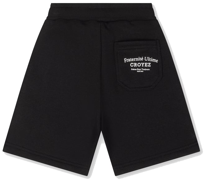 Croyez Croyez Mini Fraternité Shorts Zwart