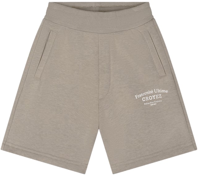 Croyez Croyez Mini Fraternité Shorts Grijs