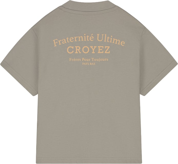 Croyez Croyez Mini Fraternité T-Shirt Grijs