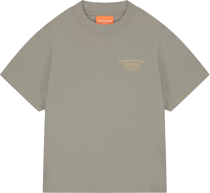 Croyez Croyez Mini Fraternité T-Shirt Grijs