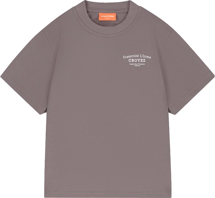 Croyez Croyez Mini Fraternité T-Shirt Bruin