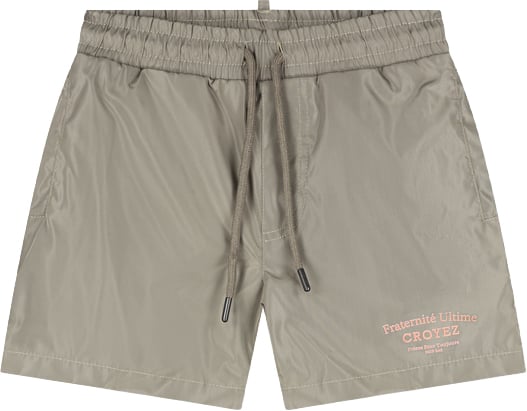 Croyez Croyez Mini Fraternité Swim Shorts Grijs