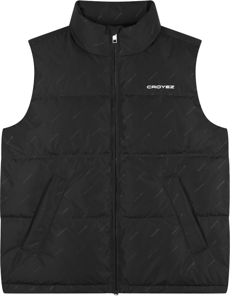 Croyez Croyez Allover Bodywarmer Zwart