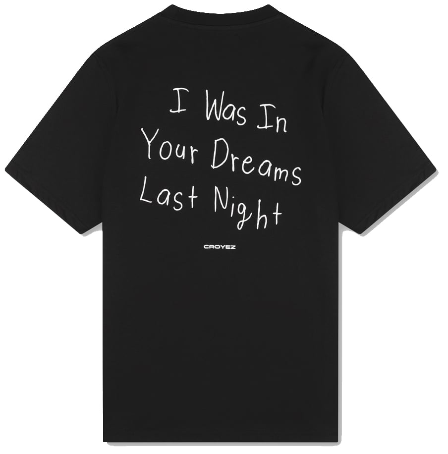 Croyez Croyez In Your Dreams T-Shirt Zwart