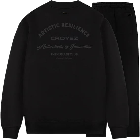 Croyez Croyez Enthusiast Club Tracksuit Zwart