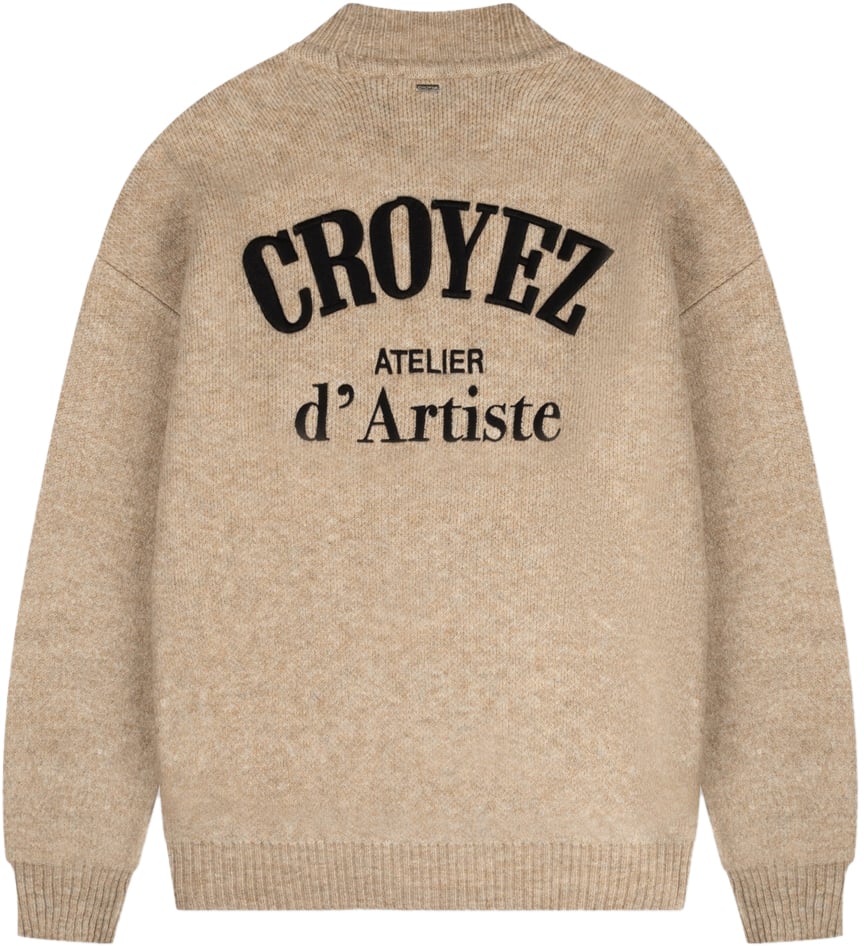 Croyez Croyez Atelier Knit Sweater Beige