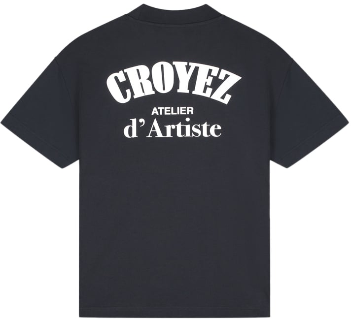 Croyez Croyez Atelier T-Shirt Blauw