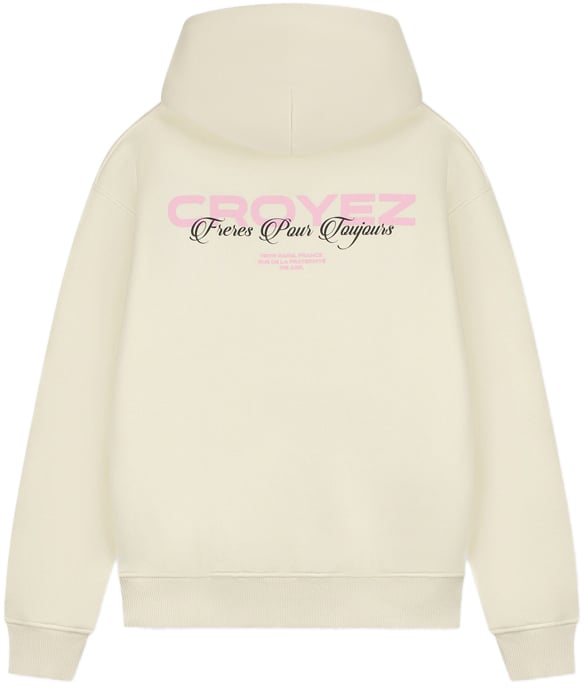 Croyez Croyez Frères Hoodie Wit