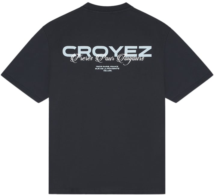 Croyez Croyez Frères T-Shirt Blauw