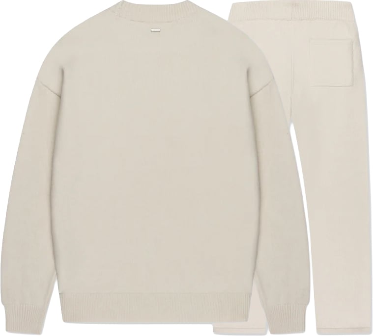 Croyez Croyez Essence Knit Tracksuit Beige