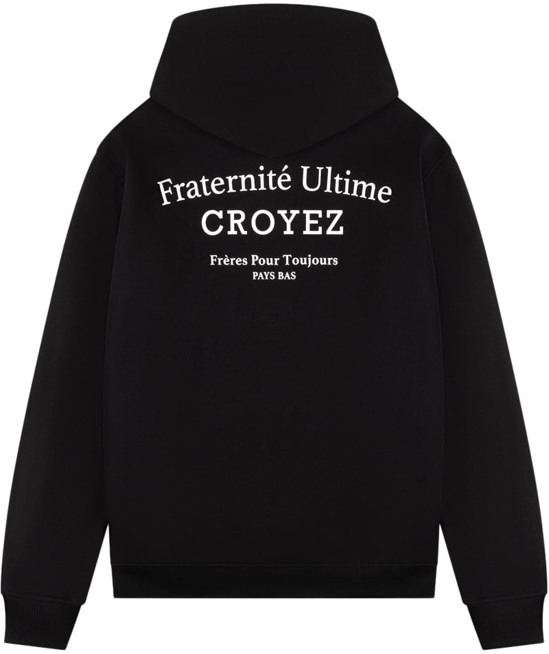 Croyez Croyez Fraternité Hoodie Zwart