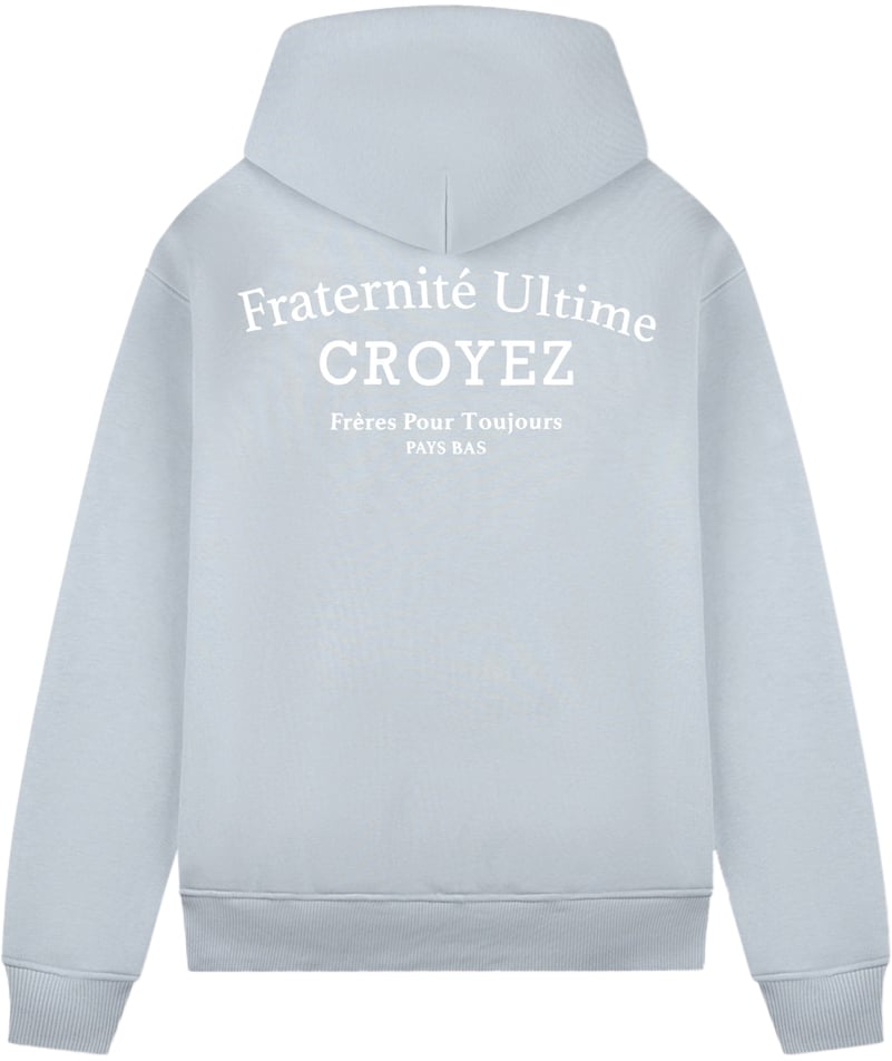 Croyez Croyez Fraternité Hoodie Blauw