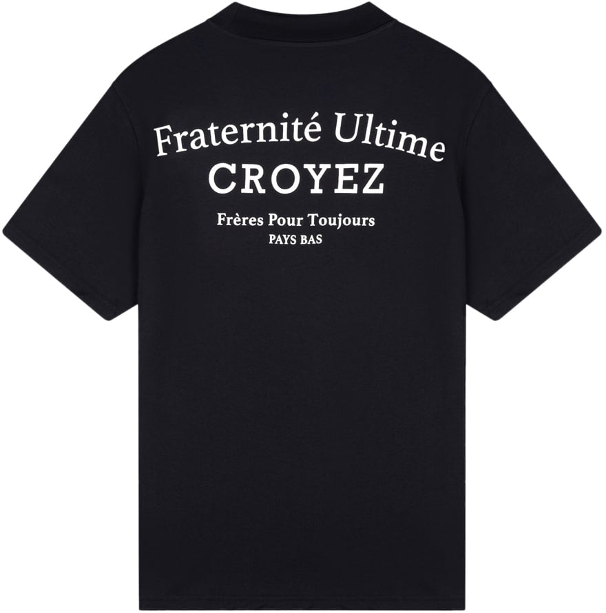 Croyez Croyez Fraternité T-Shirt Blauw
