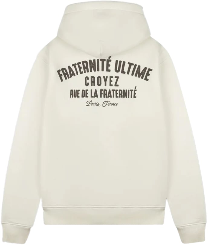 Croyez Croyez Fraternité Zip-Hoodie Wit