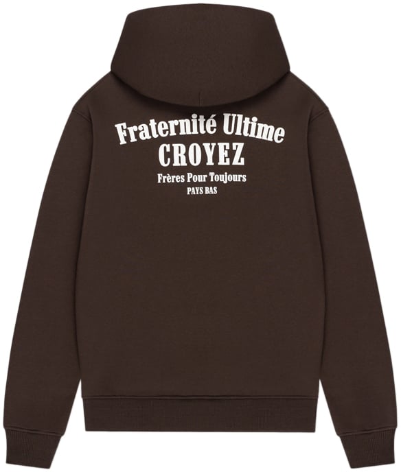 Croyez Croyez Fraternité Zip-Hoodie Bruin