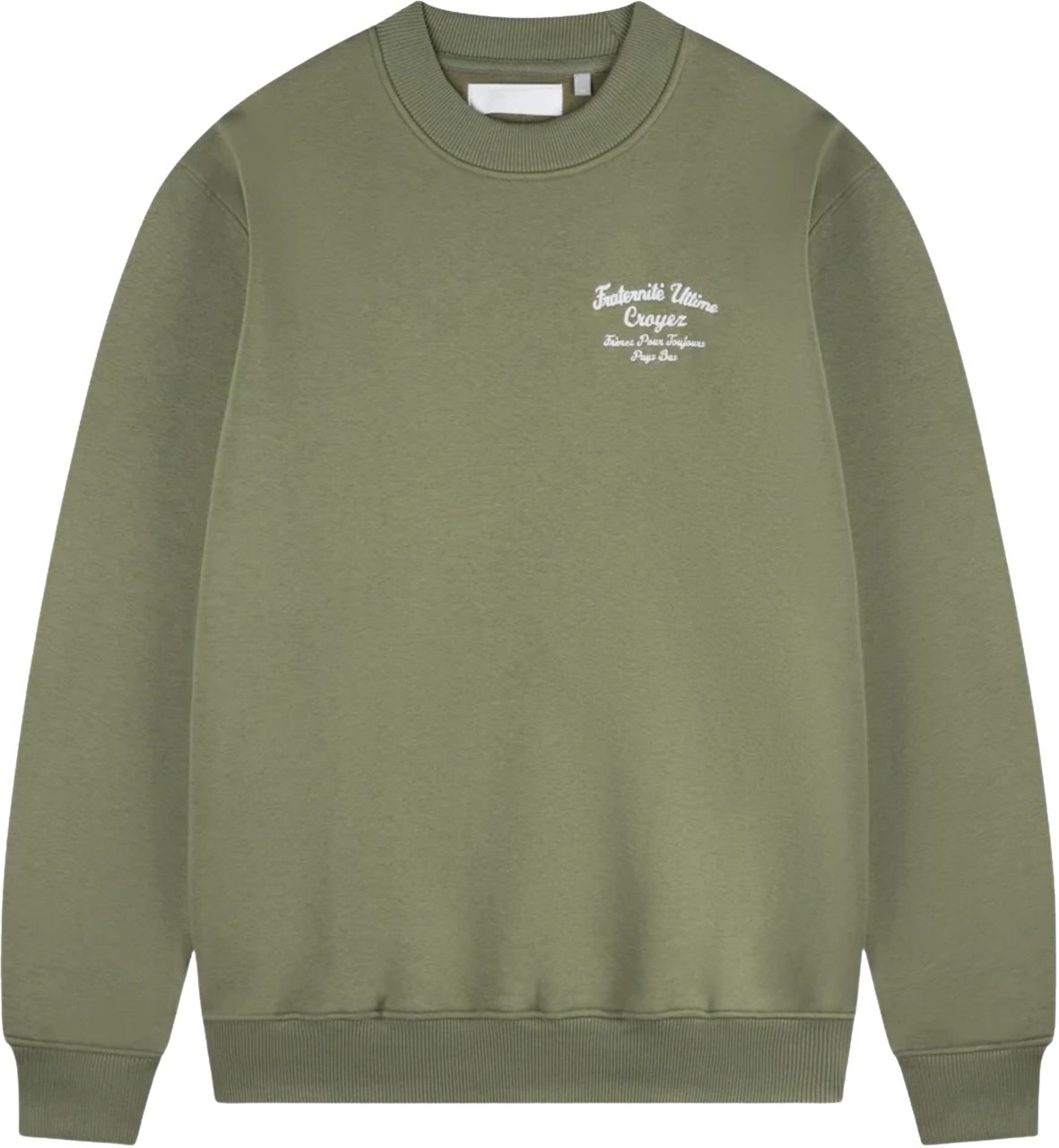Croyez Croyez . Sweaters Olijf Cr1-fw25-07 Groen