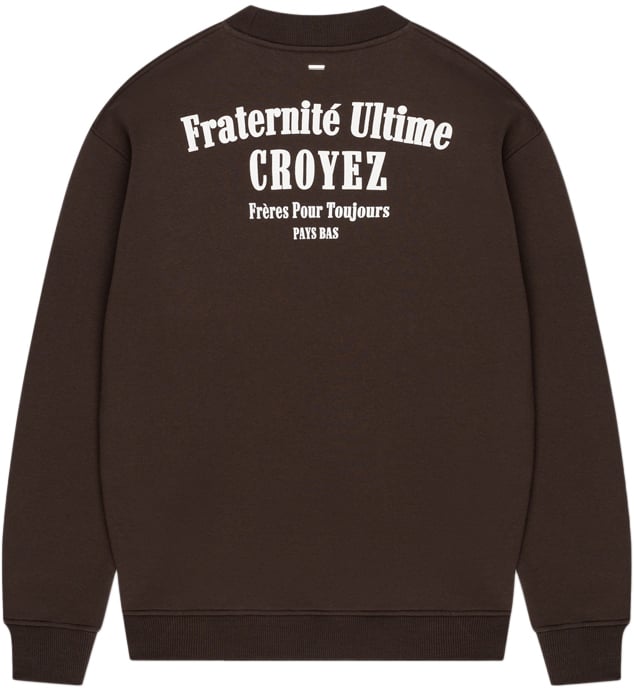Croyez Croyez Fraternité Sweater Bruin