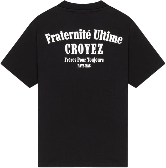Croyez Croyez Fraternité T-Shirt Zwart