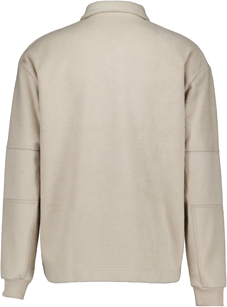 Croyez Croyez Fleece Polo Sweater Sweaters Zand Cr1-fw25-13 Beige