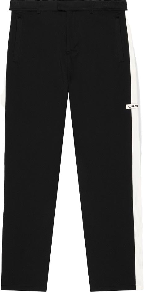 Croyez Croyez Étiquette Cargo Chino Zwart