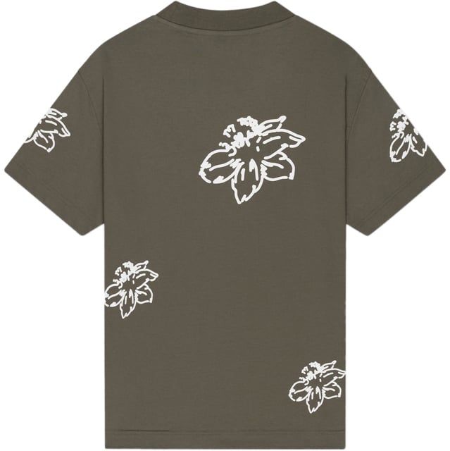 Croyez Croyez Flower T-Shirt Groen