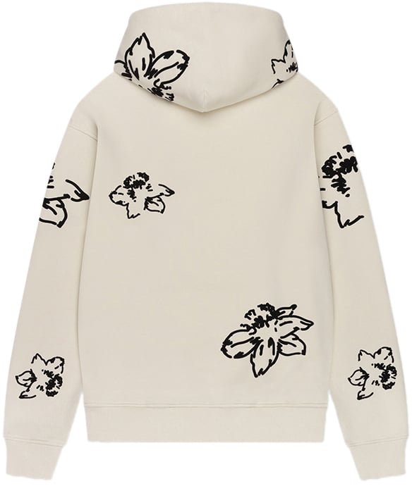 Croyez Croyez Flower Hoodie Wit