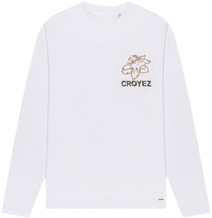 Croyez Croyez Gardener Longsleeve T-Shirt Wit