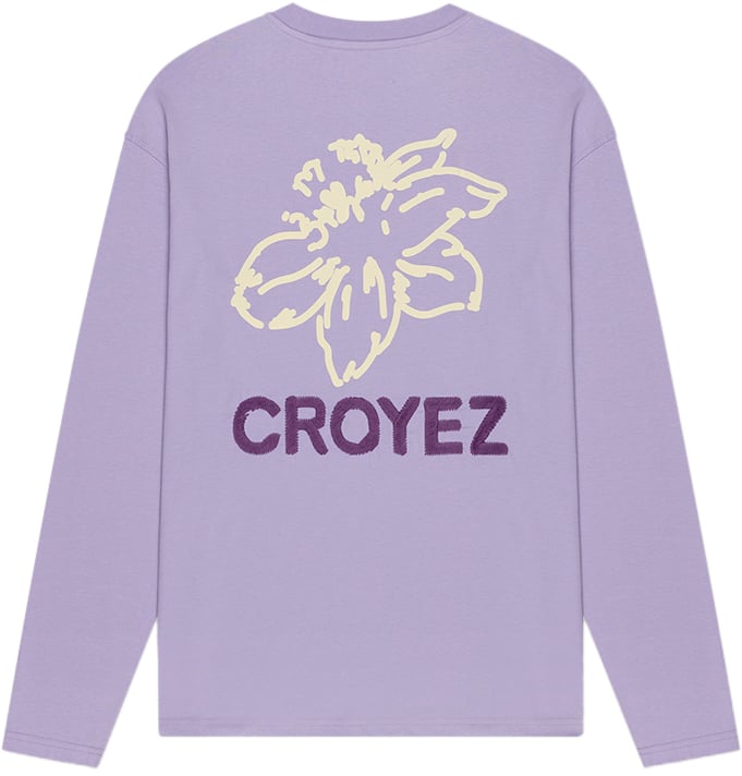 Croyez Croyez Gardener Longsleeve T-Shirt Paars