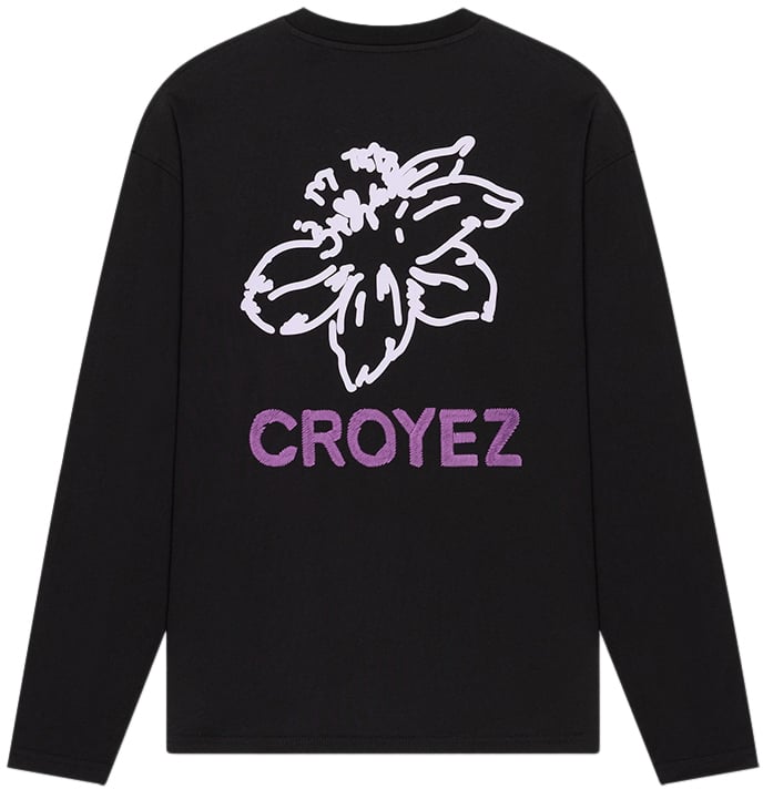 Croyez Croyez Gardener Longsleeve T-Shirt Zwart