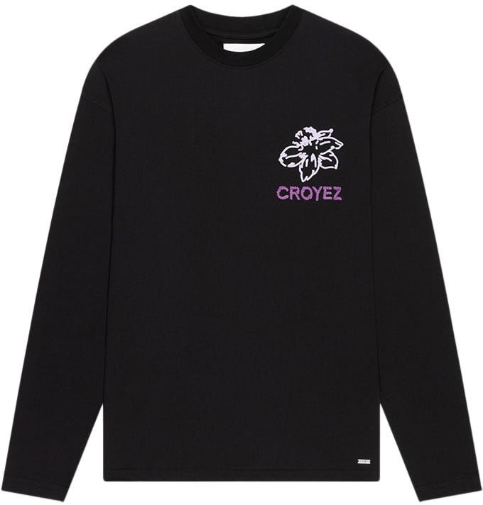 Croyez Croyez Gardener Longsleeve T-Shirt Zwart