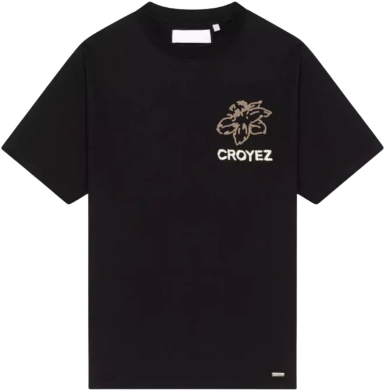 Croyez Croyez Gardener T-shirts Zwart Cr1-fw25-27 Zwart