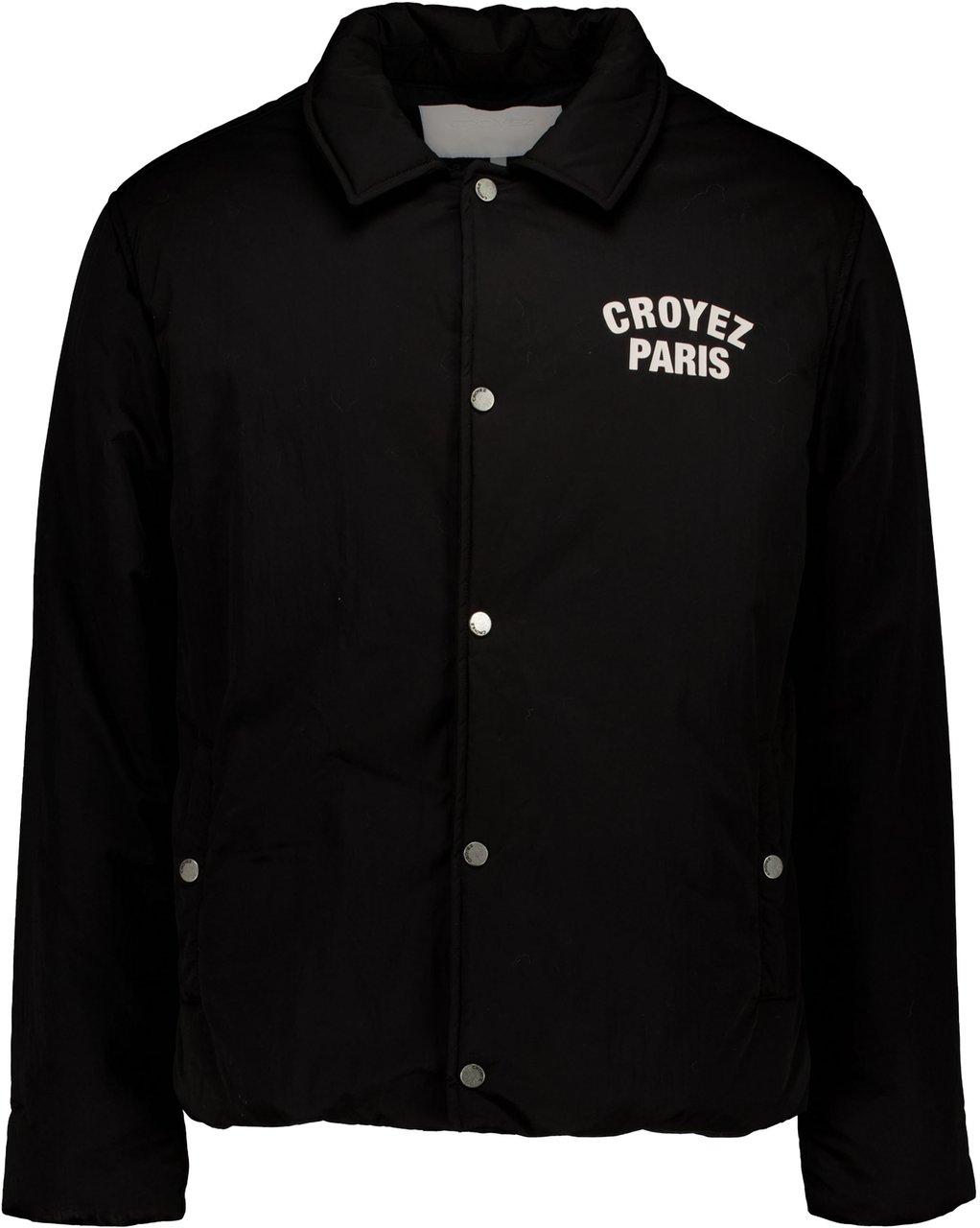 Croyez Croyez Paris Padded Coach Jacket Jackets Zwart Cr1-fw25-35 Zwart