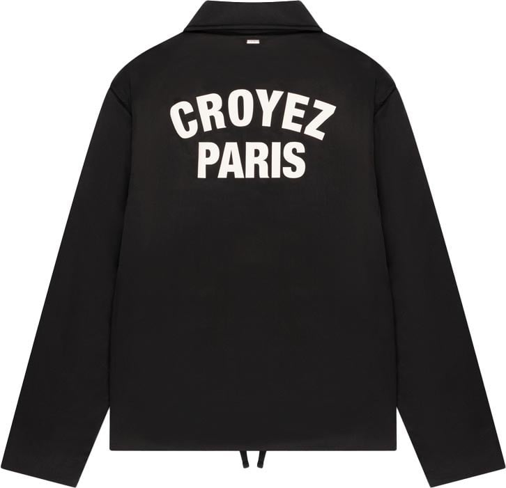 Croyez Croyez Paris Padded Coach Jacket Zwart