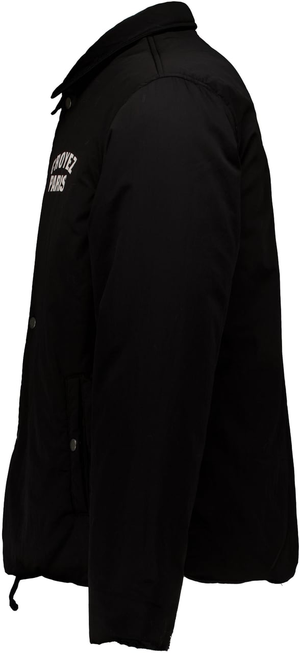 Croyez Croyez Paris Padded Coach Jacket Jackets Zwart Cr1-fw25-35 Zwart
