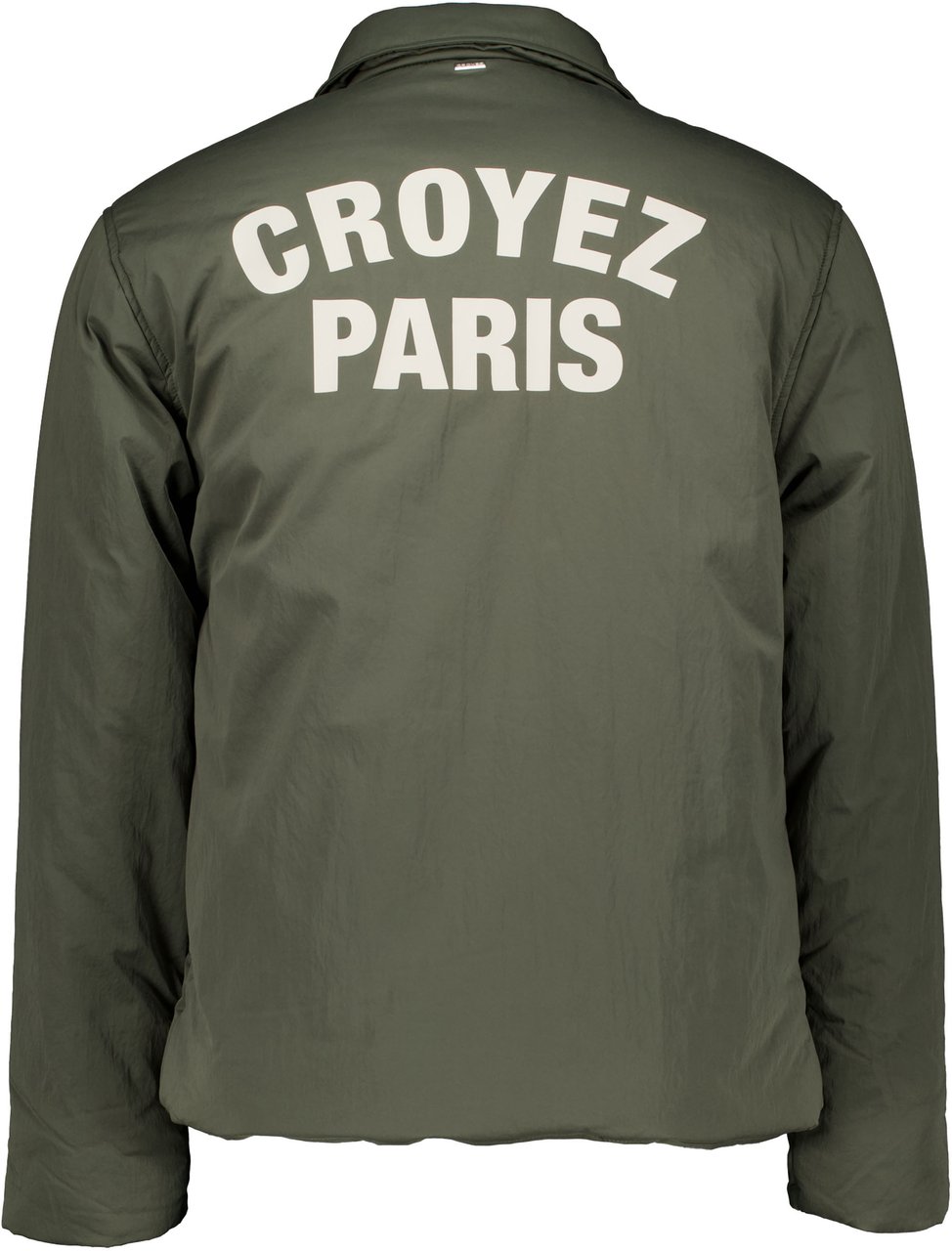 Croyez Croyez Paris Padded Coach Jacket Jackets Olijf Cr1-fw25-35 Groen