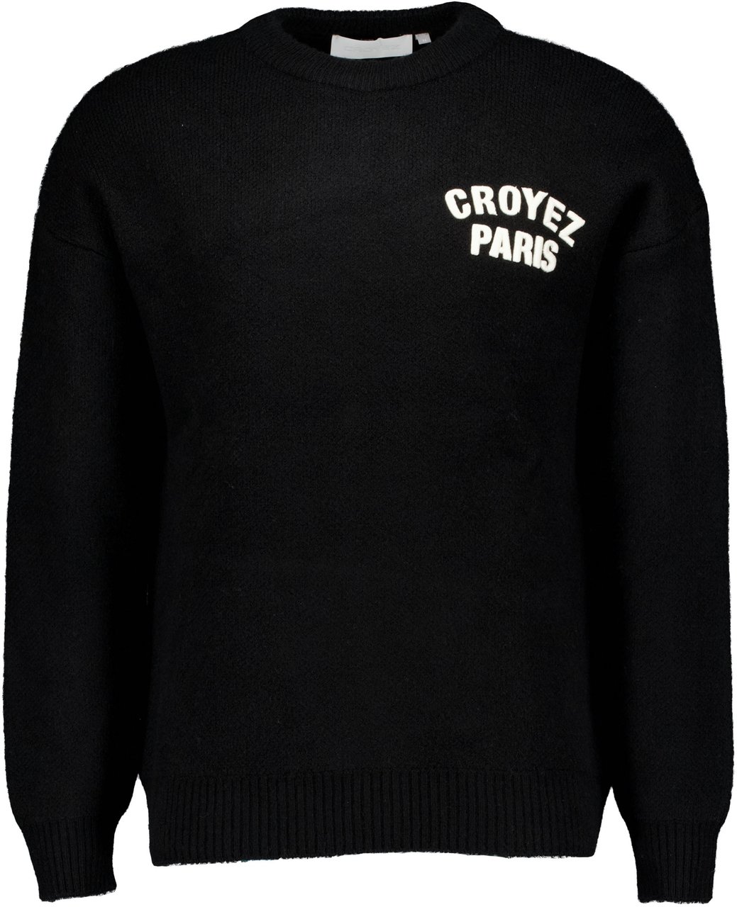 Croyez Croyez Paris Knit Sweaters Zwart Cr1-fw25-37 Zwart