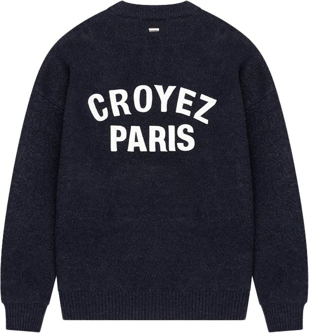 Croyez Croyez Paris Knit Sweater Blauw