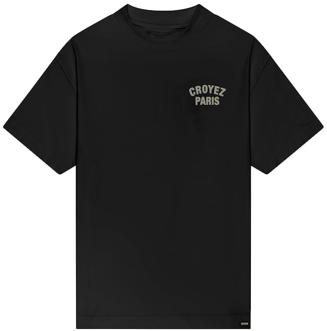 Croyez Croyez Paris T-Shirt Zwart