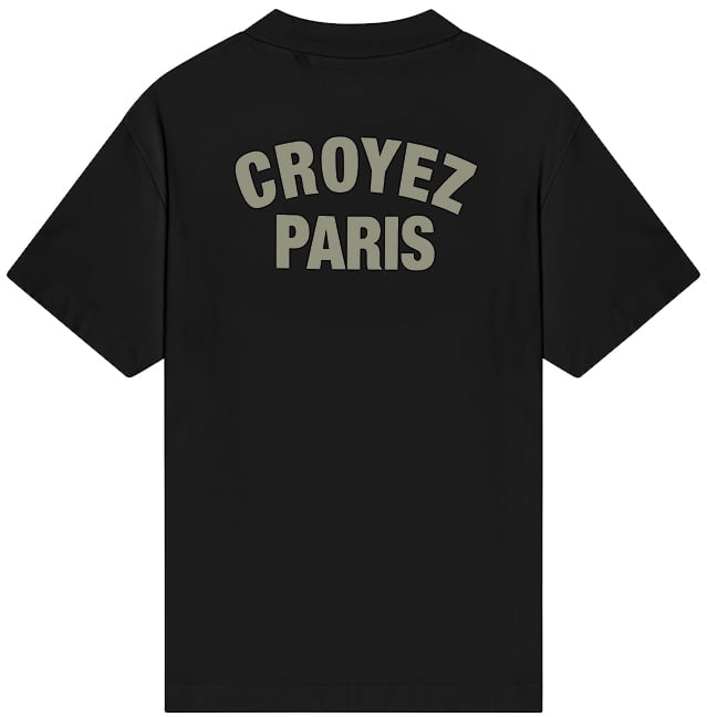 Croyez Croyez Paris T-Shirt Zwart