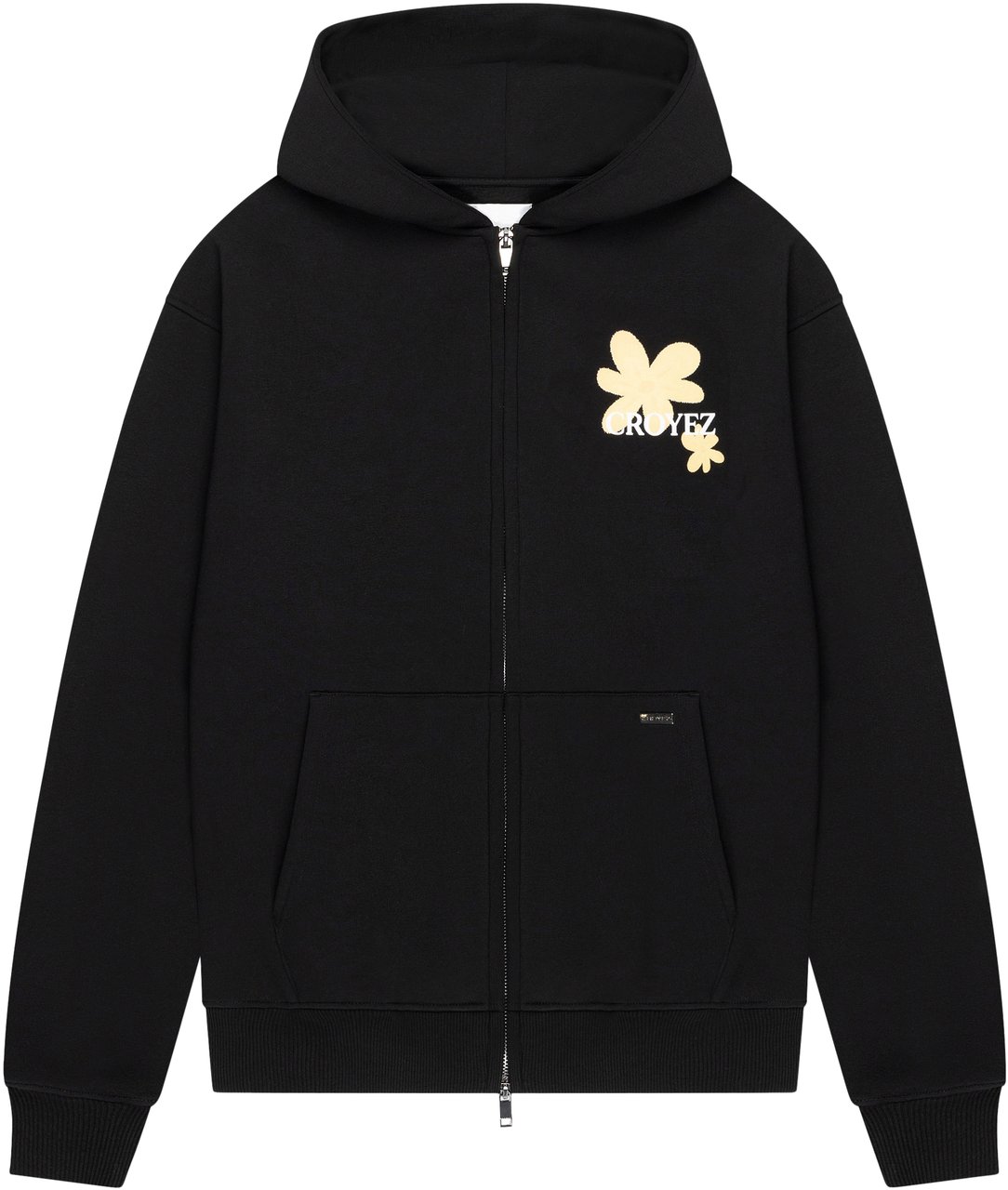 Croyez Croyez Botanique Zip-Hoodie Zwart