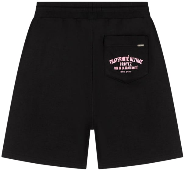Croyez Croyez Fraternité Puff Shorts Zwart