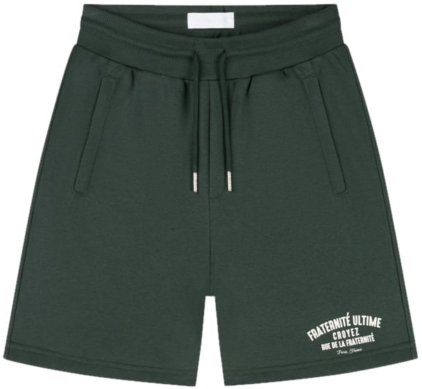 Croyez Croyez Fraternité Puff Shorts Groen