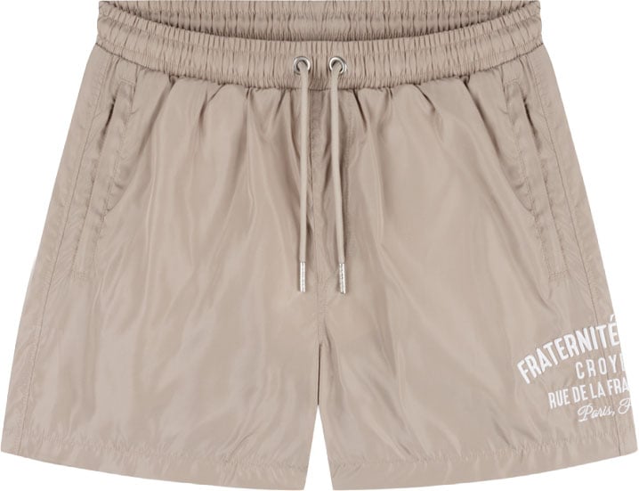 Croyez Croyez Fraternité Swim Shorts Groen