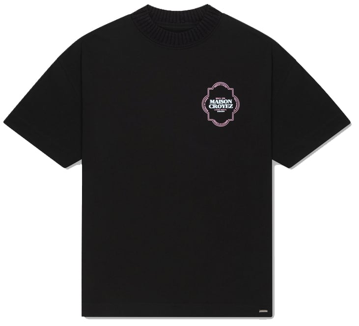 Croyez Croyez Moroccan T-Shirt Zwart