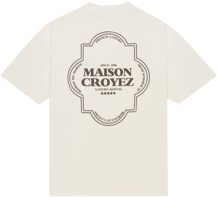 Croyez Croyez Moroccan T-Shirt Wit