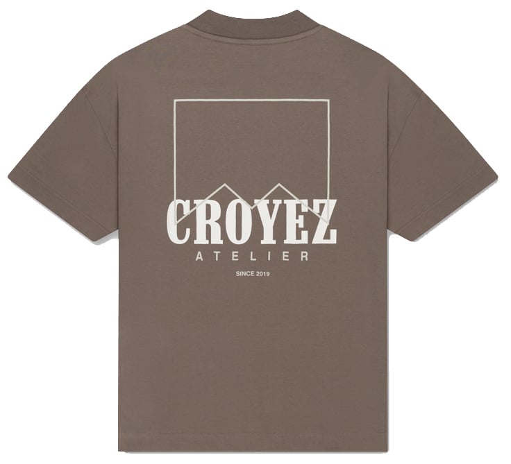 Croyez Croyez Maroc Fumes T-Shirt Bruin